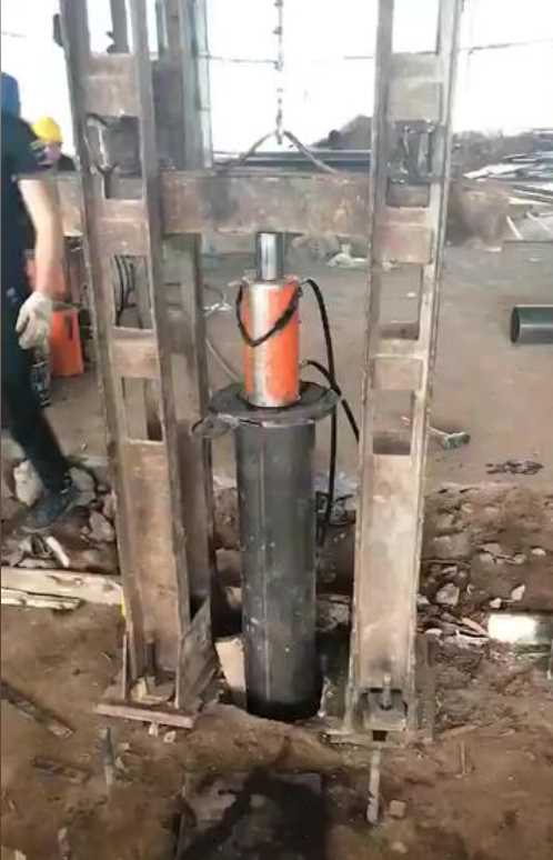 长治沁源县钢管桩加固